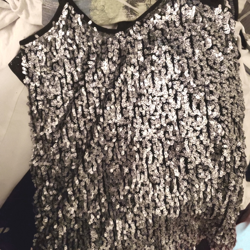 SEQUIN Cami/Tank (BKE)